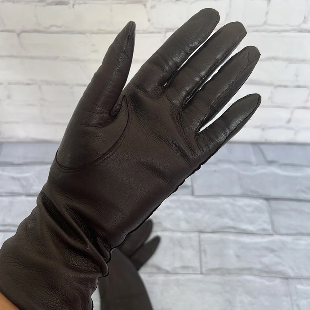 Italian genuine Métis 100% silk lined 6.5 gloves